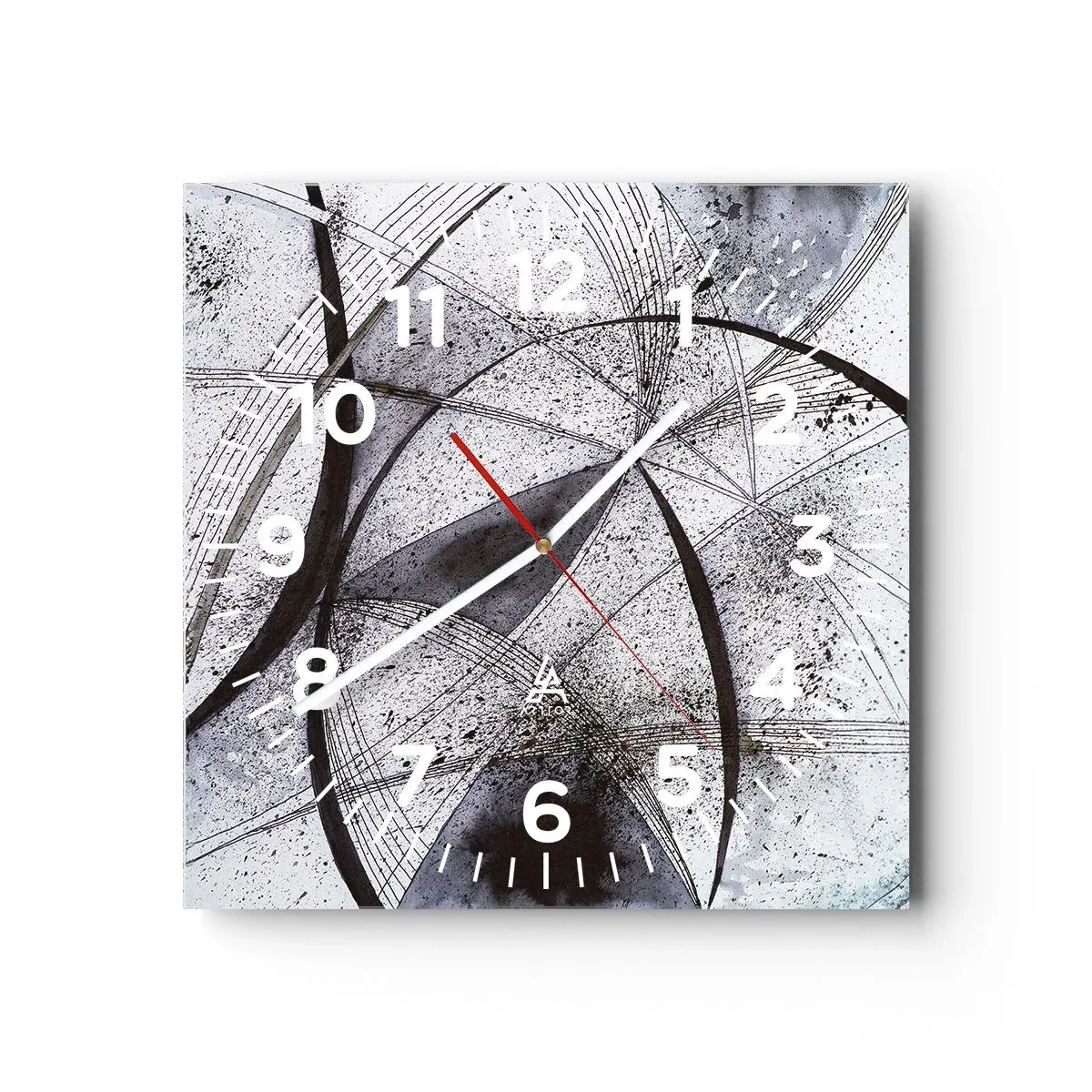 Nástěnné hodiny - Futuristická fantazie - 40x40 cm