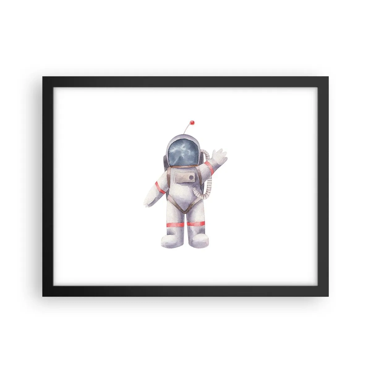 Plakát v černém rámu - Tak zatím! - 40x30 cm