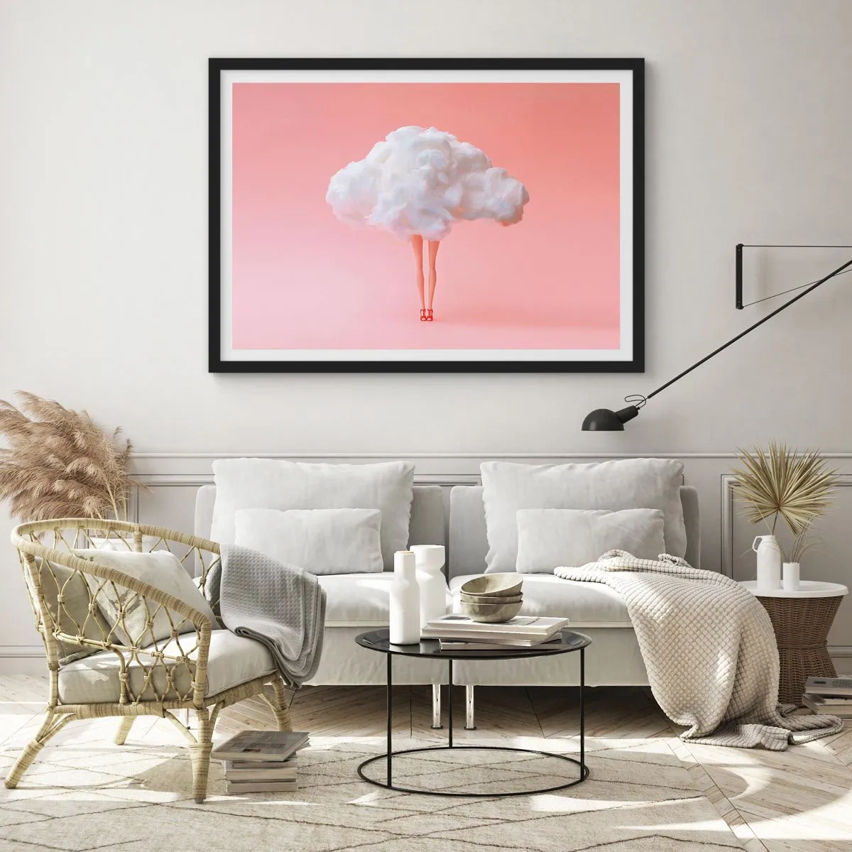 Plakát v černém rámu - Sladký slib - 70x50 cm