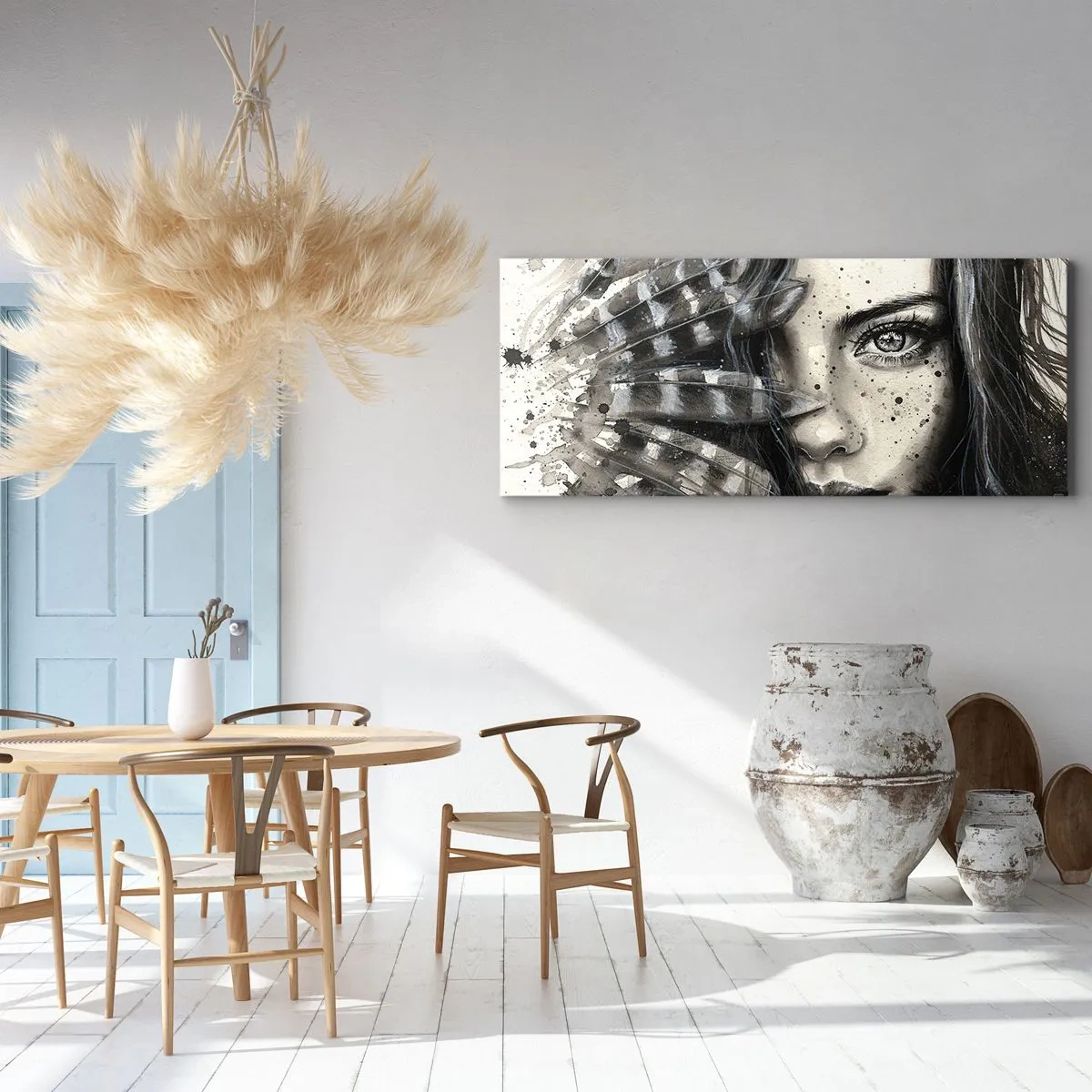Obraz na plátně - Divoká krása - 100x40 cm