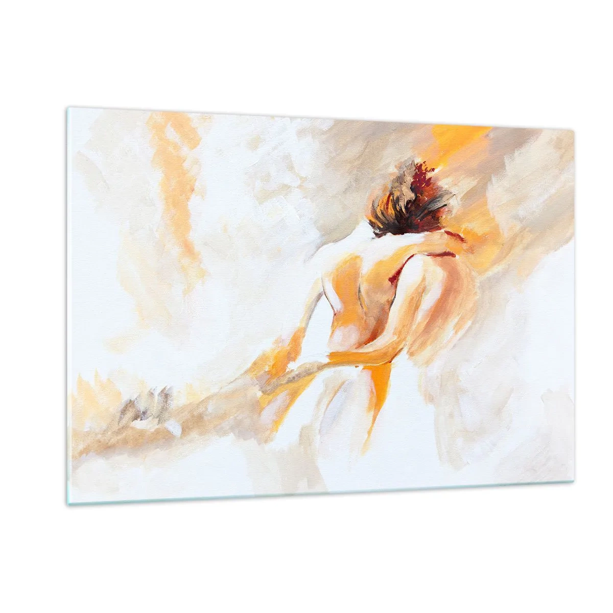 Obraz na skle - Blízkost v nebi - 120x80 cm