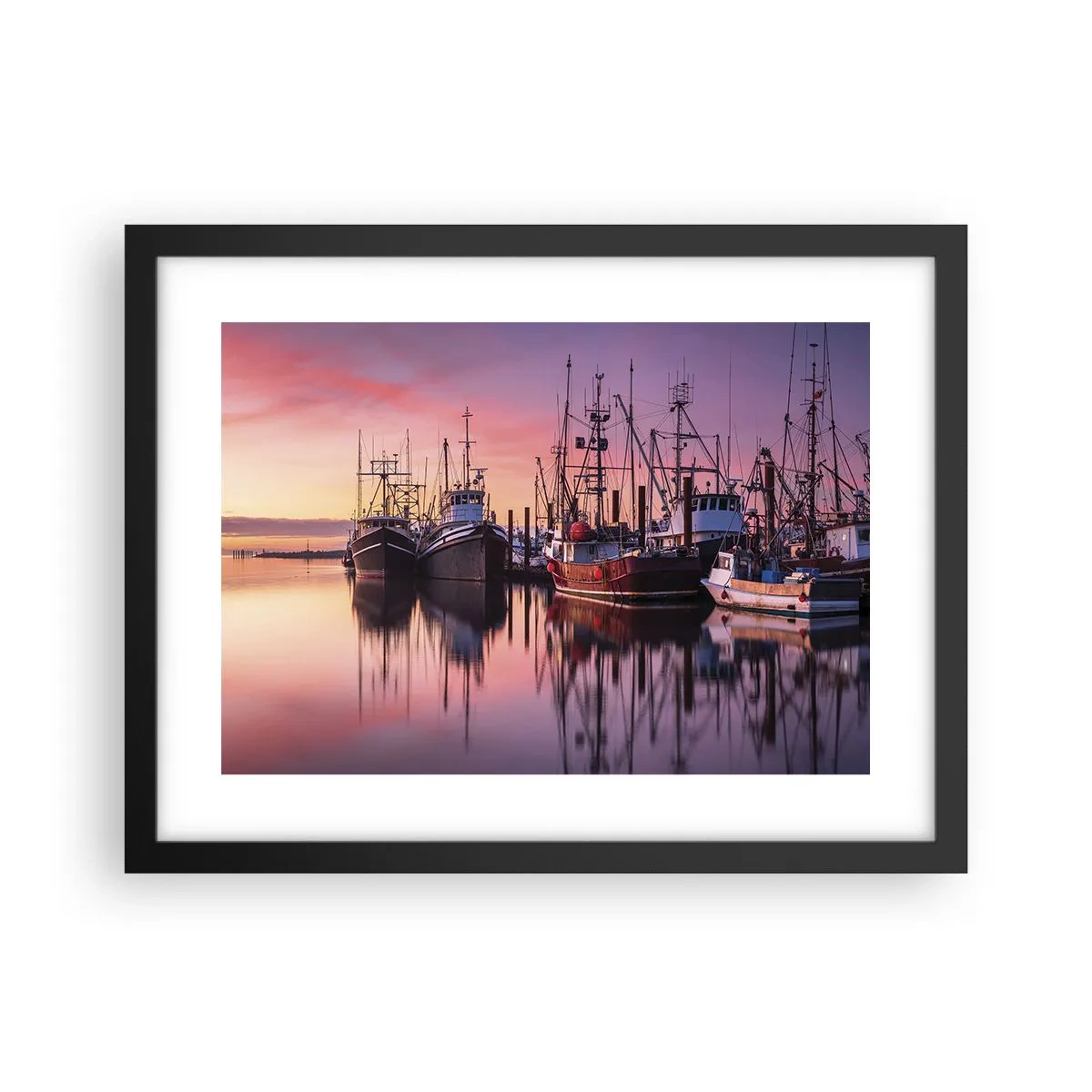 Plakát v černém rámu - Před dalším dnem - 40x30 cm