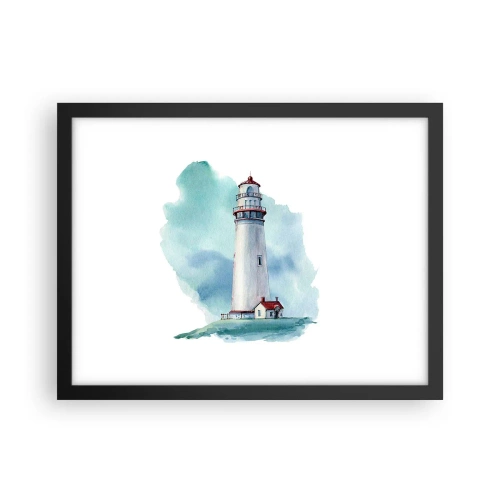 Plakát v černém rámu - Něžná sestra blankytu - 40x30 cm