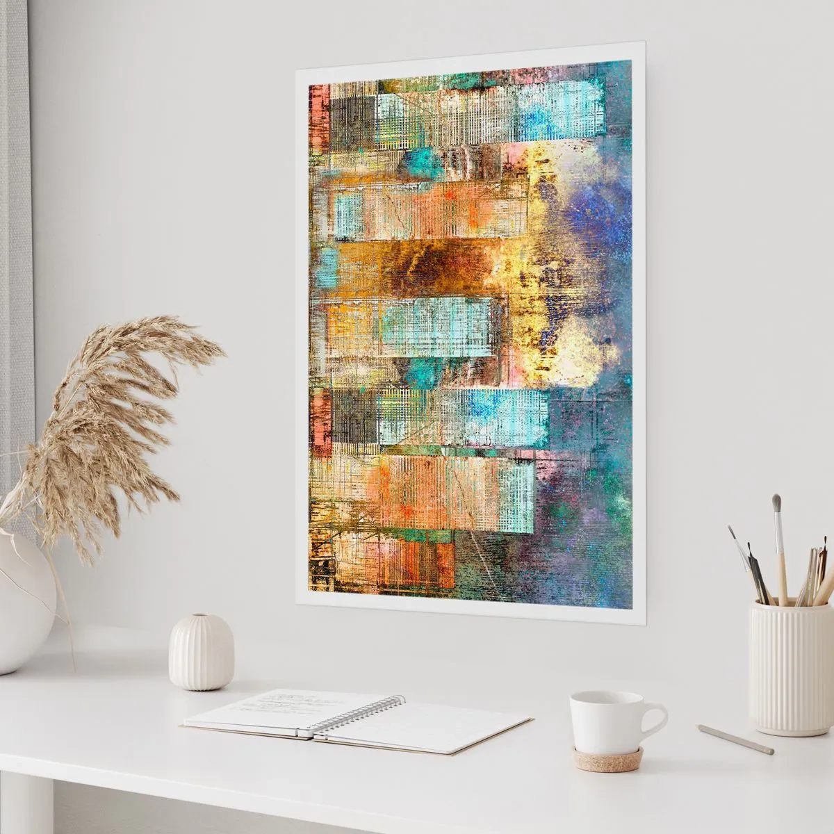 Plakát - Prosluněná metropole - 30x40 cm