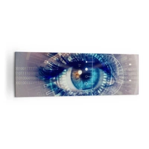 Obraz na plátně - Myslíš si, že mě znáš - 160x50 cm