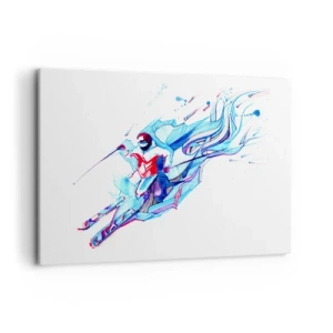 Obraz na plátně - Šílený spěch k radosti - 100x70 cm