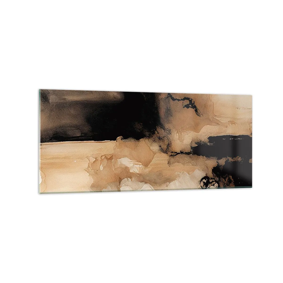 Obraz na skle - Poutavá abstrakce - 120x50 cm