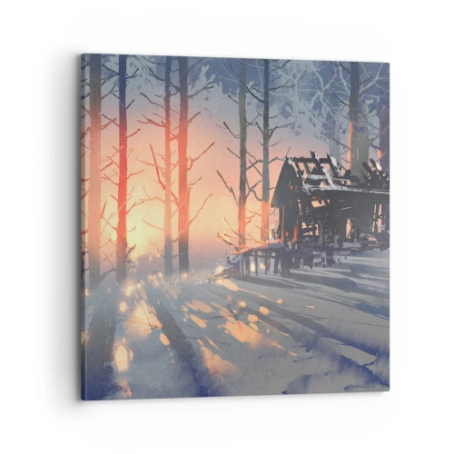 Obraz na plátně - Dívá se tu jenom slunce - 70x70 cm