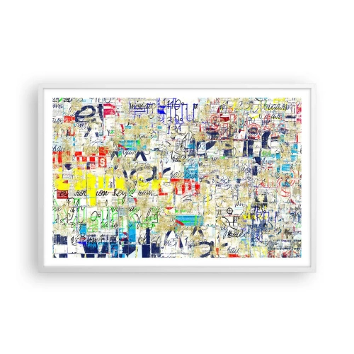 Plakát v bílém rámu - Prostě potěší oči - 91x61 cm