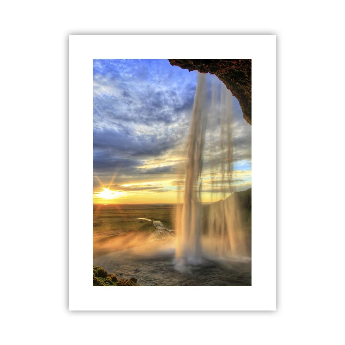 Plakát - Svět za závojem kapek - 30x40 cm