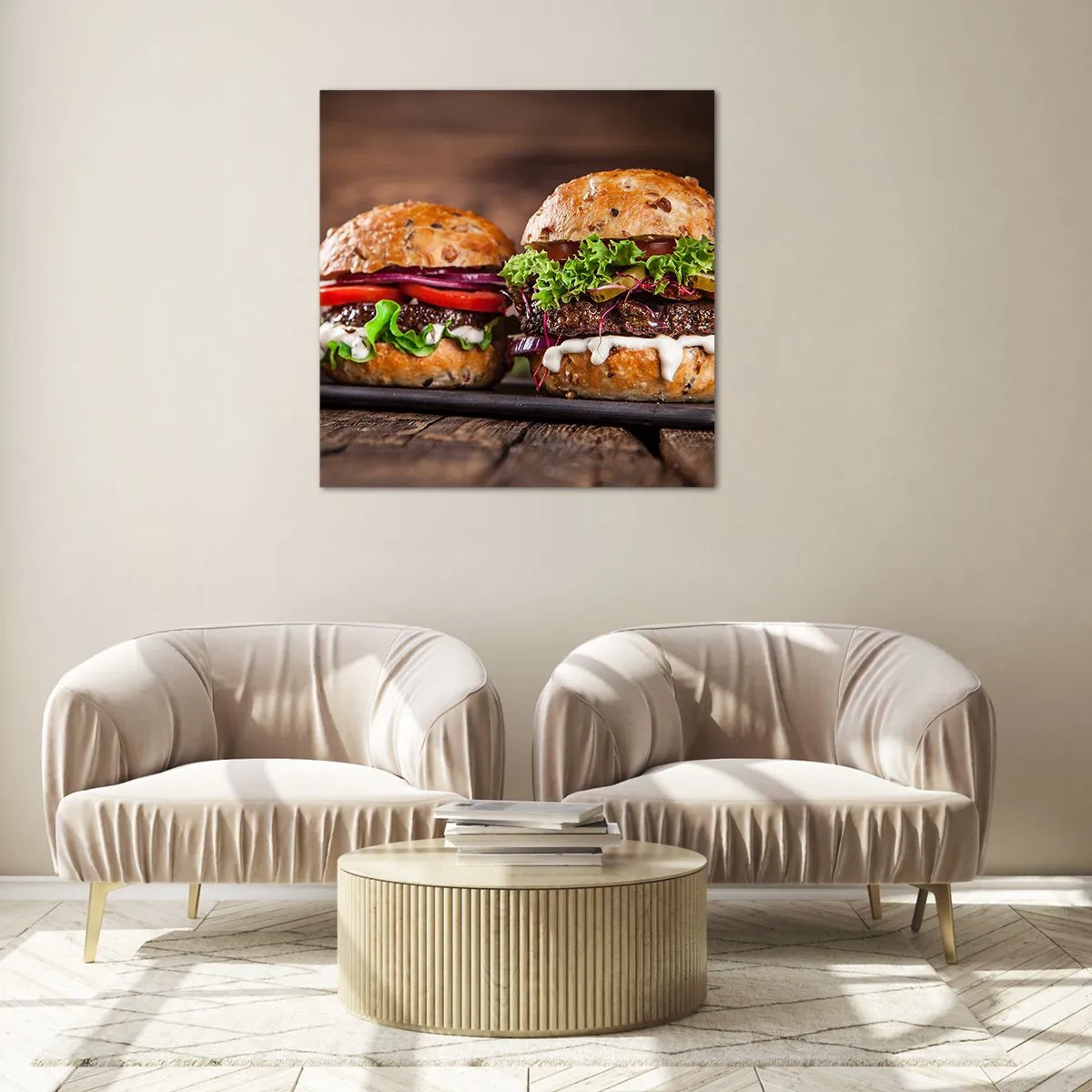 Obraz na skle - American dream - 60x60 cm