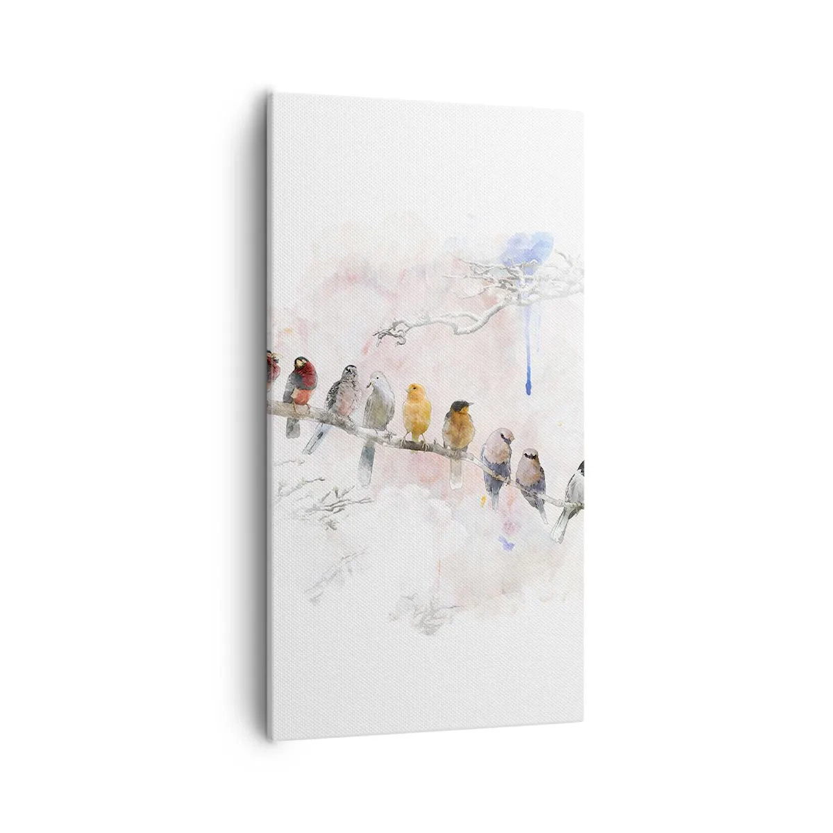 Obraz na plátně - Okřídlené setkání - 55x100 cm