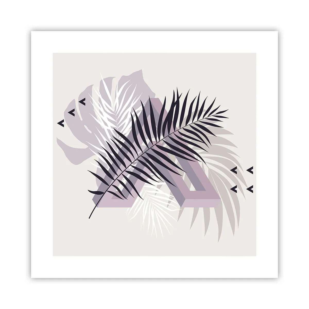 Plakát - Stín stínu - 40x40 cm