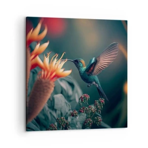 Obraz na plátně - Skutečně pestrý život - 50x50 cm