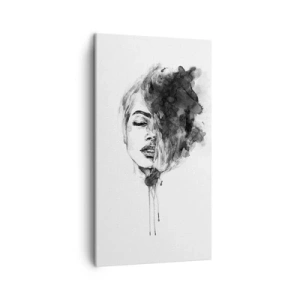 Obraz na plátně - O čem sní dívka - 45x80 cm