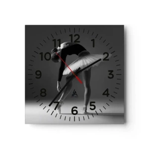 Nástěnné hodiny - Bella ballerina - 40x40 cm