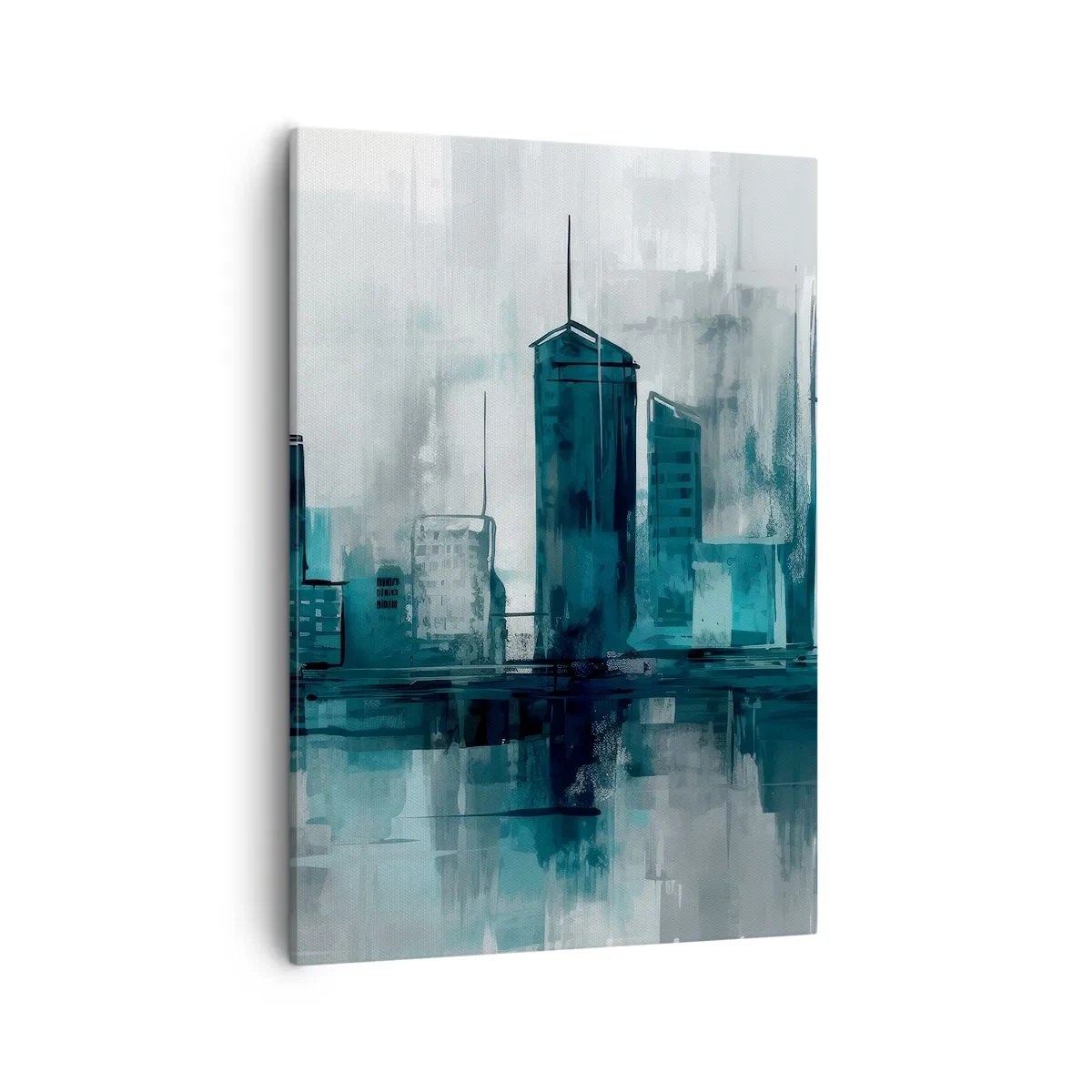 Obraz na plátně - Město v barvě deště - 50x70 cm