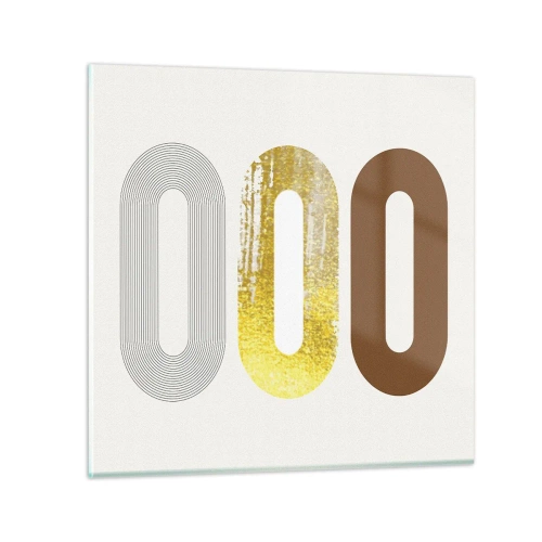 Obraz na skle - Ooo! - 60x60 cm
