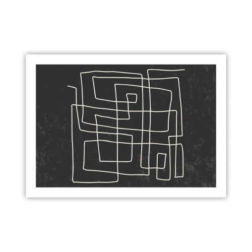 Plakát - Není to tak jednoduché - 70x50 cm