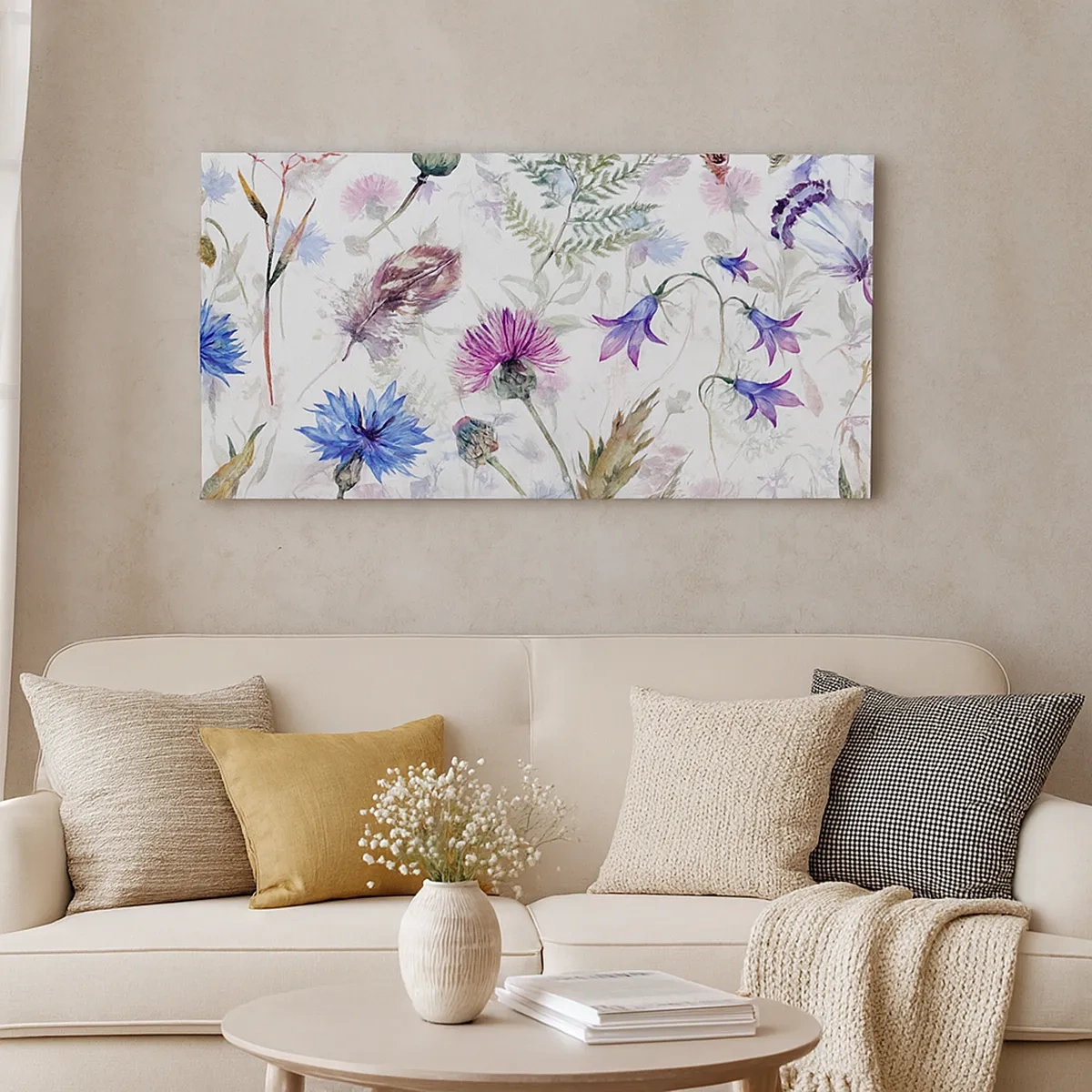 Obraz na plátně - Polský herbář - 30x30 cm