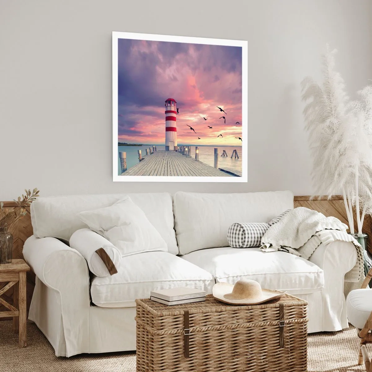 Plakát - Čas jít do přístavu - 50x50 cm