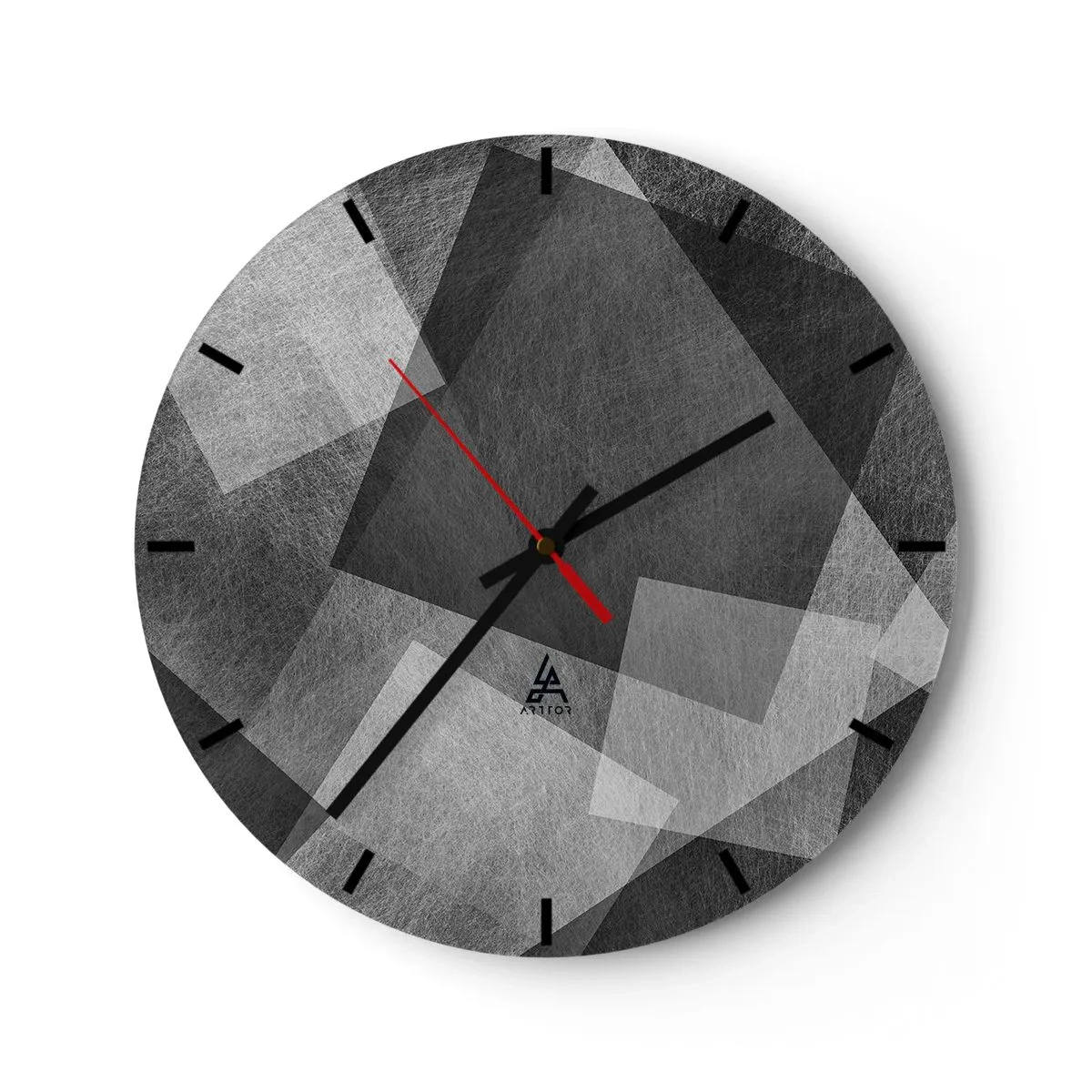 Nástěnné hodiny - Odvěký symbol trvalosti a pořádku - 40x40 cm