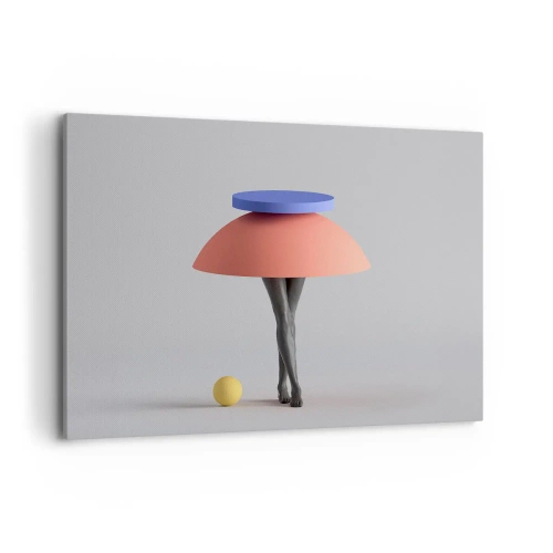 Obraz na plátně - Surrealistická kompozice - 100x70 cm