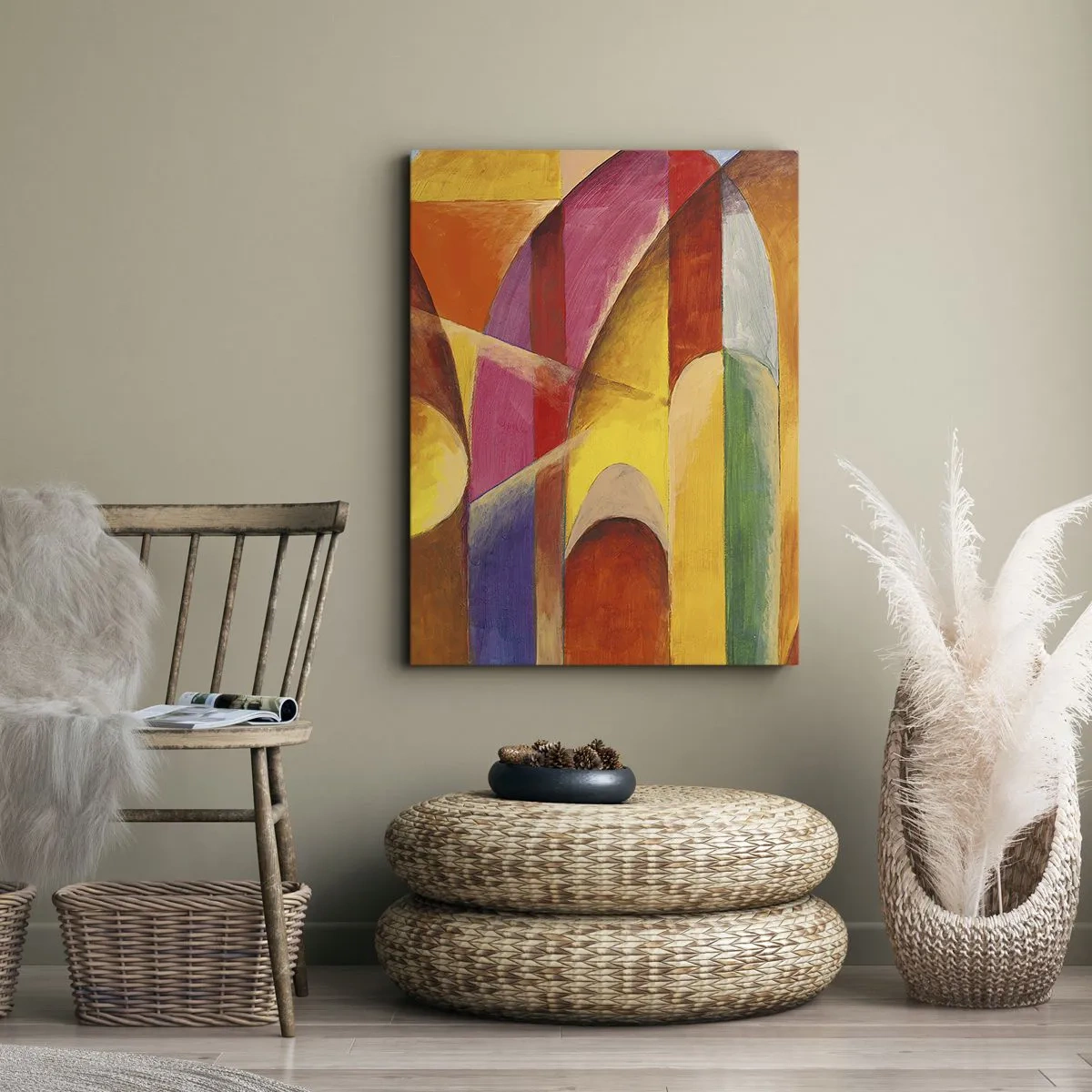 Obraz na plátně - Katedrála slunce - 65x120 cm