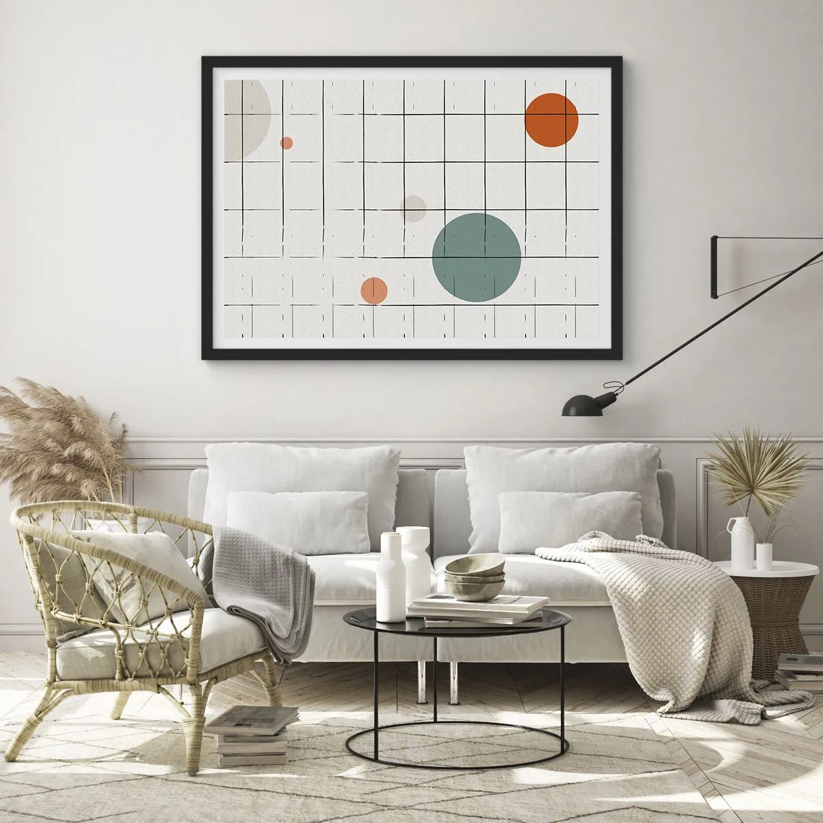 Plakát v černém rámu - V pasti. My nebo ony? - 100x70 cm