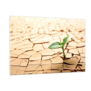 Obraz na skle - Nespoutaná síla života - 120x80 cm