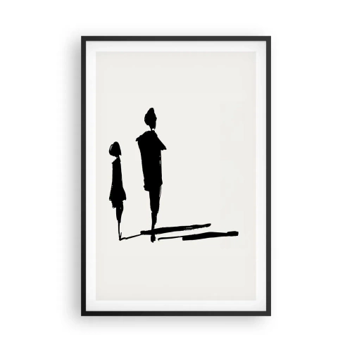 Plakát v černém rámu - Určitě spolu? - 61x91 cm
