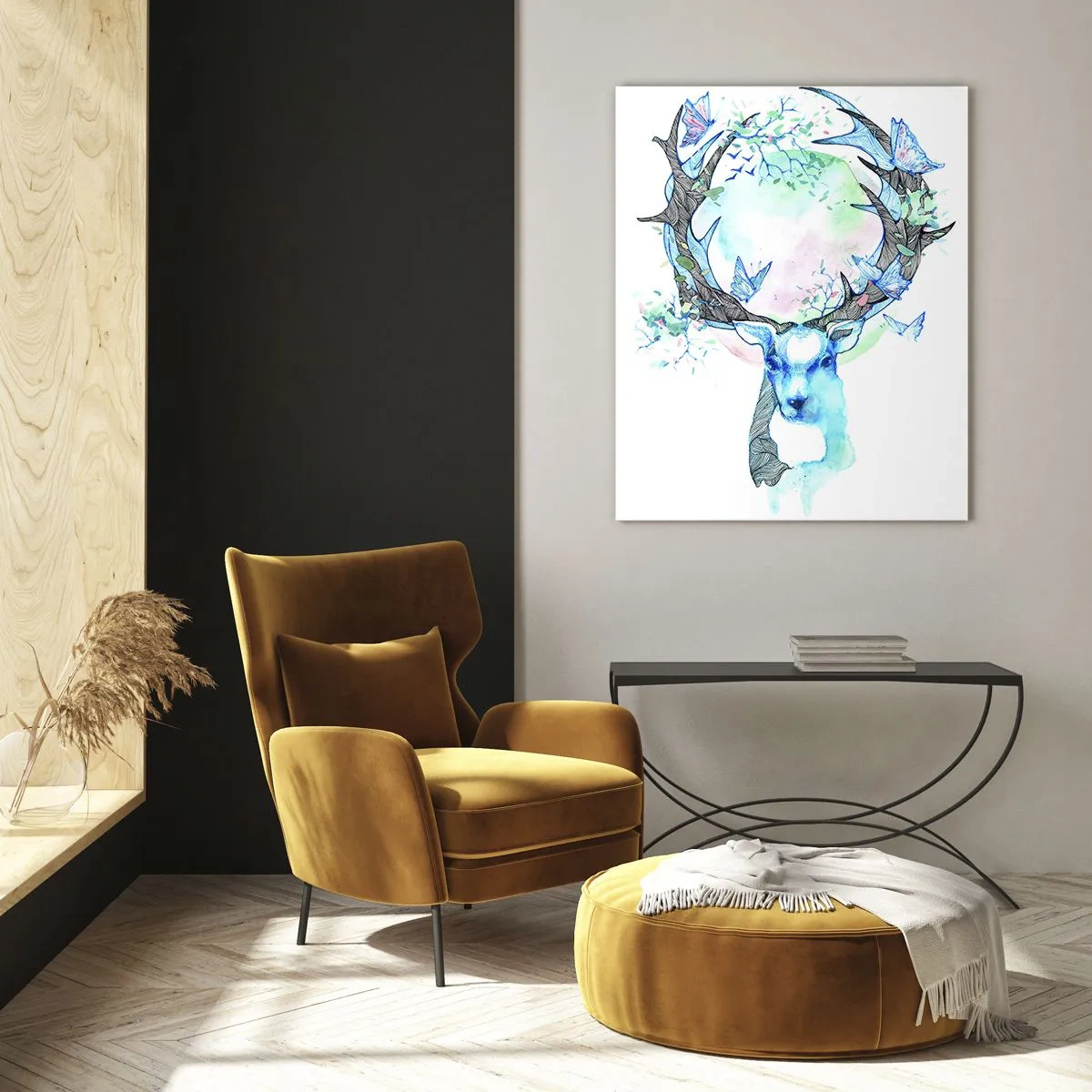 Obraz na skle - Síla a jemnost přírody - 70x100 cm