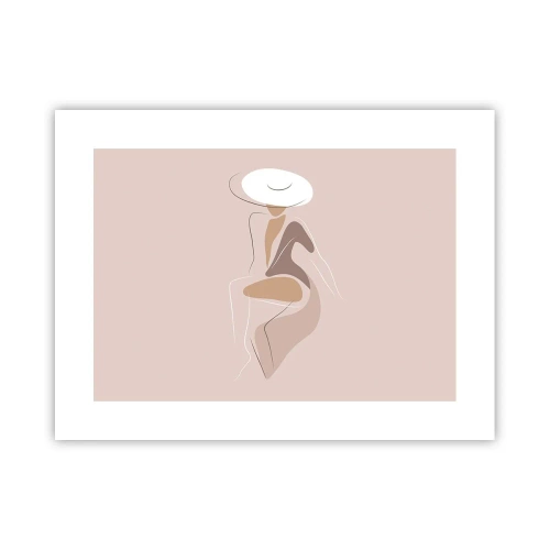 Plakát - Jak vypadá pravá dáma? - 40x30 cm