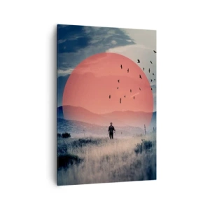 Obraz na plátně - Ve svém živlu - 70x100 cm