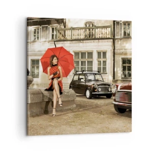 Obraz na plátně - Sentimentální mini cestování - 60x60 cm