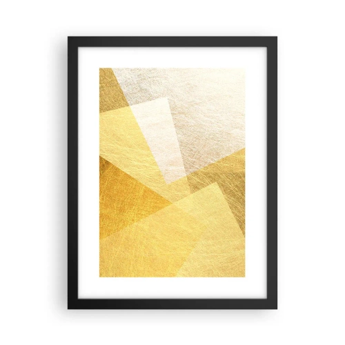 Plakát v černém rámu - Počasí geometrie - 30x40 cm