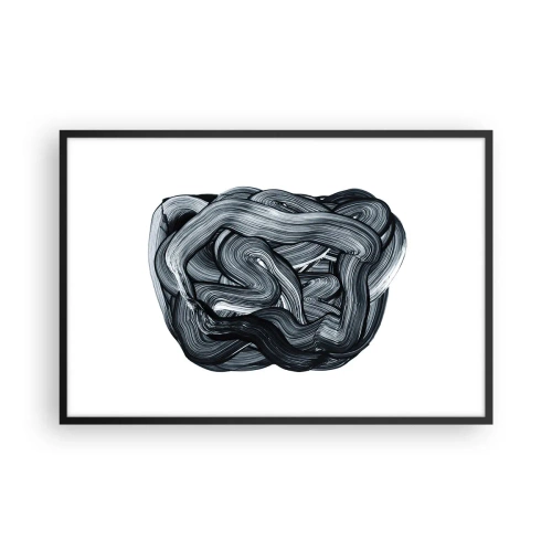 Plakát v černém rámu - Není to tak jednoduché - 91x61 cm