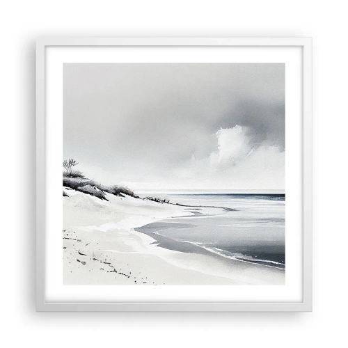 Plakát v bílém rámu - Vždycky spolu - 50x50 cm