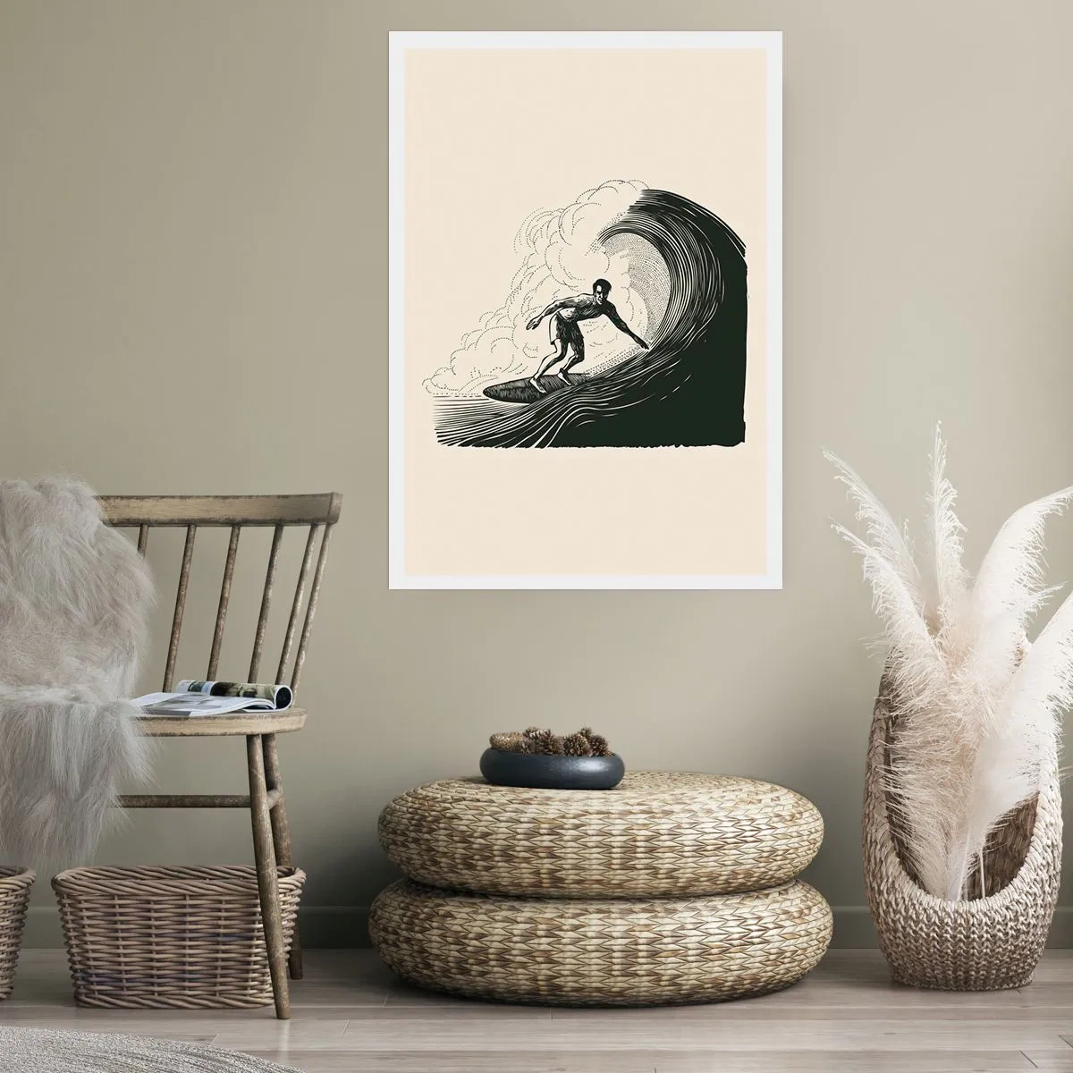 Plakát - Král vln - 70x100 cm