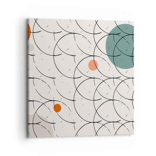 Obraz na plátně - V duchu pop-artu - 70x70 cm