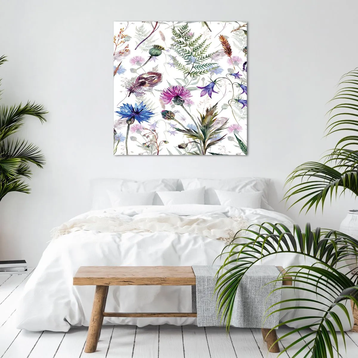 Obraz na plátně - Polský herbář - 70x70 cm