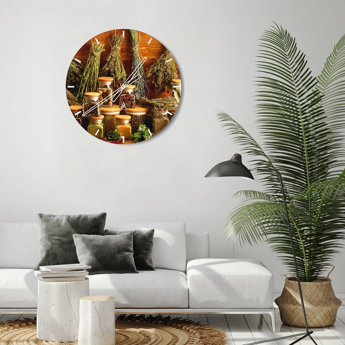 Nástěnné hodiny - Kuchyňská kouzla - 40x40 cm