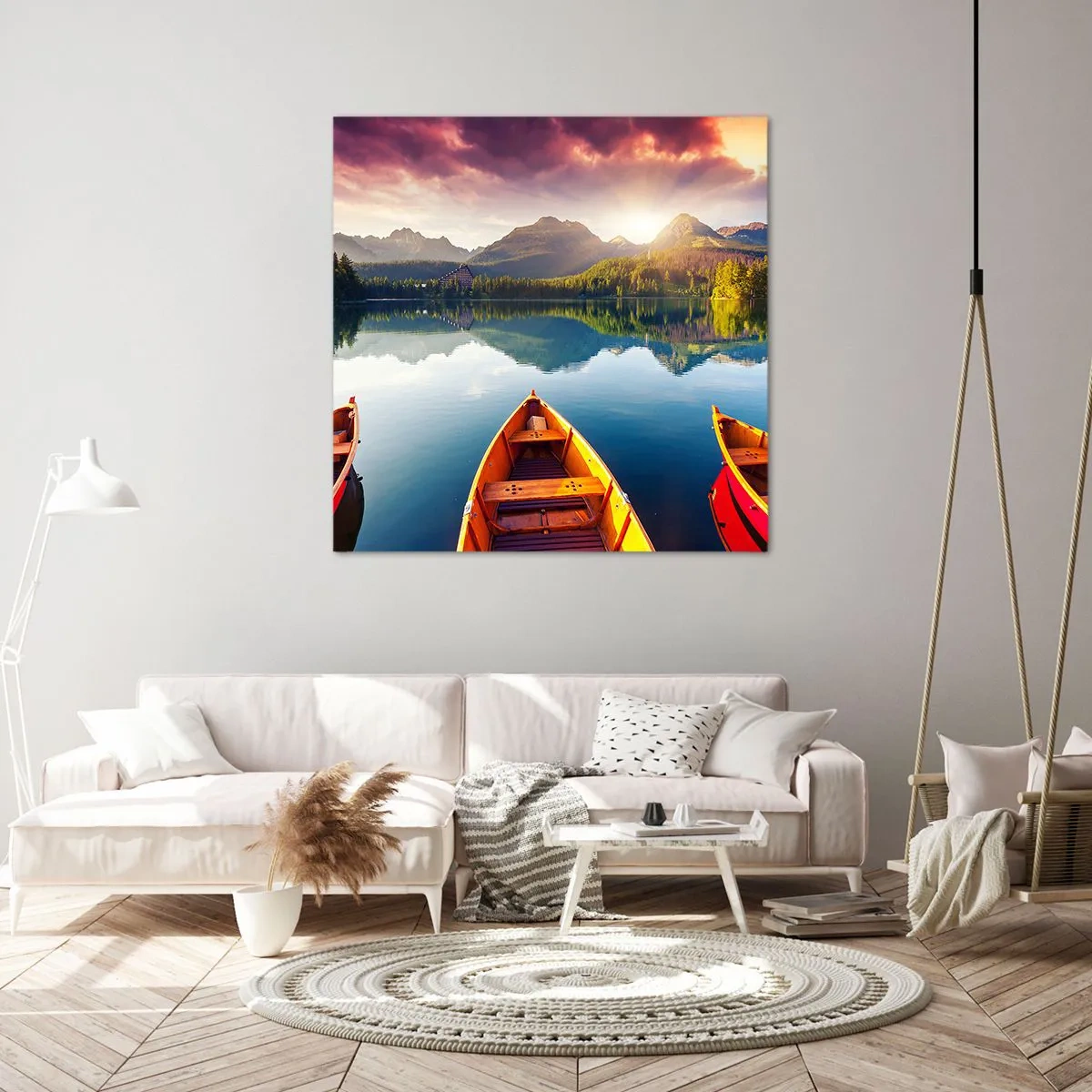 Obraz na plátně - Nic proti přírodě - 40x40 cm