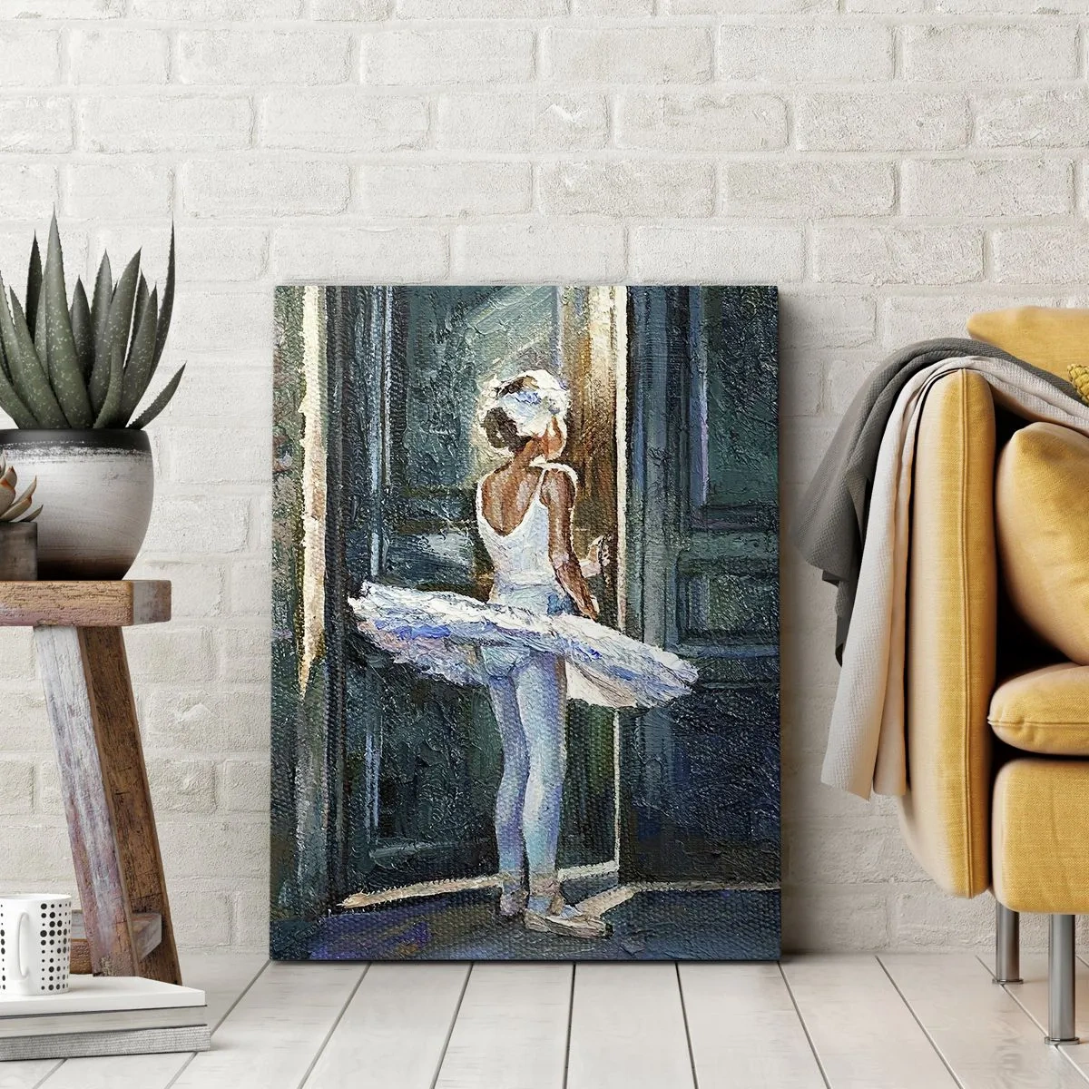 Obraz na plátně - Před představením - 50x70 cm