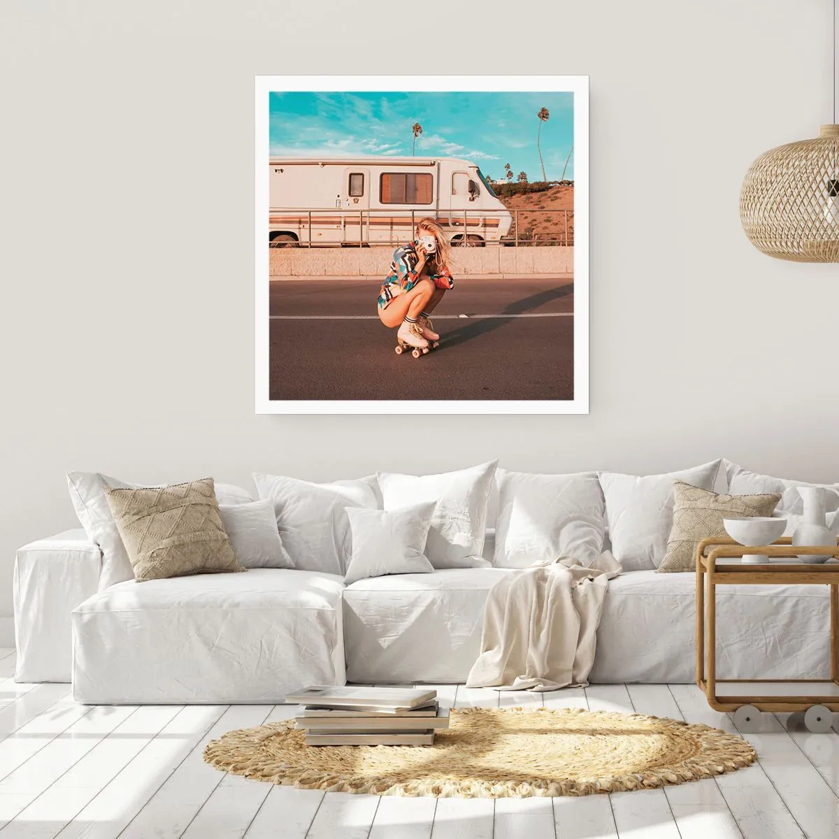 Plakát - Usmějte se! - 40x40 cm