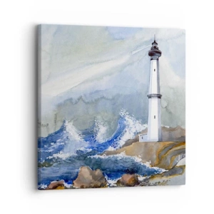Obraz na plátně - Proti tmě a hromobití - 30x30 cm