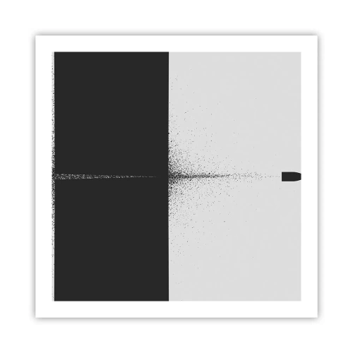 Plakát - Přímo k cílu - 60x60 cm