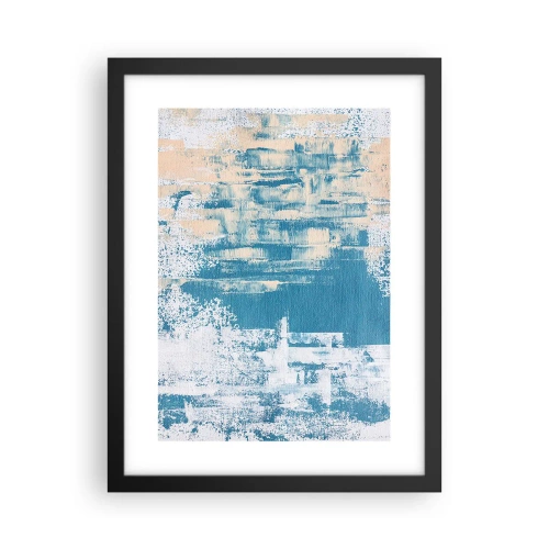 Plakát v černém rámu - Přes rampouch - 30x40 cm