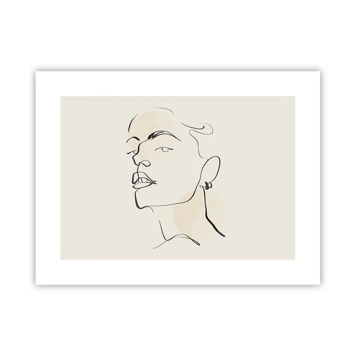 Plakát - Hrdý pohled - 40x30 cm