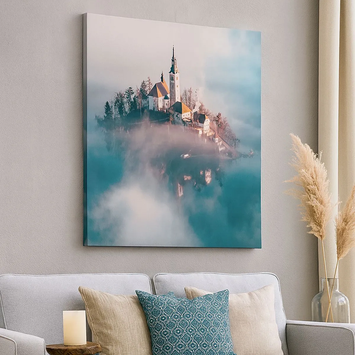 Obraz na plátně - Ostrov snů - 30x30 cm